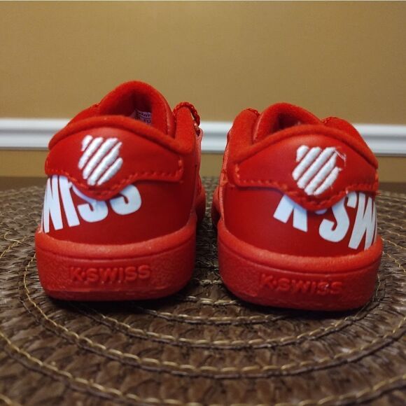 K-Swiss classic Unisex toddlers Red Size 4 - Picture 5 of 7